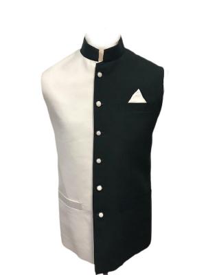 Pakistani Flag Nehru Waistcoat