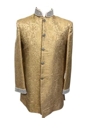 Gold Brocade Sherwani