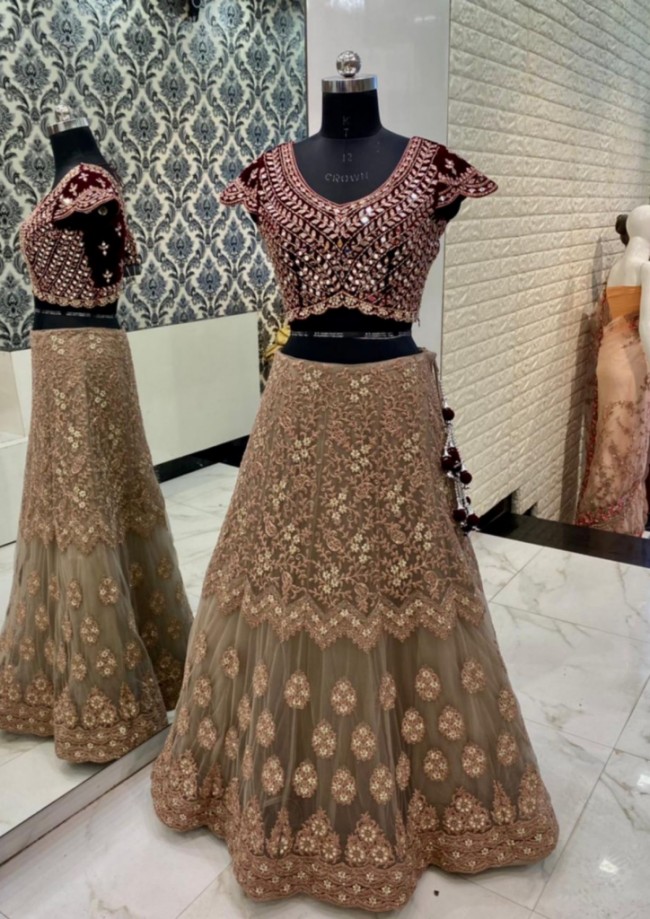 Heavy Embroidered Lehenga Choli